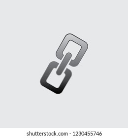 An Illustrated Icon Isolated on a Background - Link