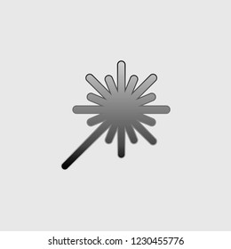 An Illustrated Icon Isolated on a Background - Laser Equipment