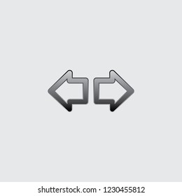 An Illustrated Icon Isolated on a Background - Indicator Lights