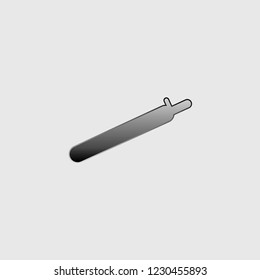 An Illustrated Icon Isolated on a Background - Gas Cannister