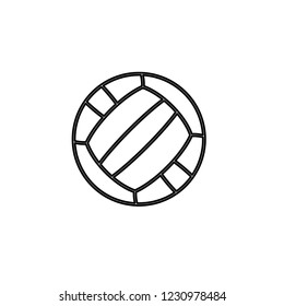 An Illustrated Icon Isolated on a Background - Volley Ball