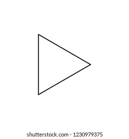 An Illustrated Icon Isolated on a Background - Play Forward