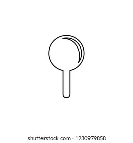An Illustrated Icon Isolated on a Background - Lollipop