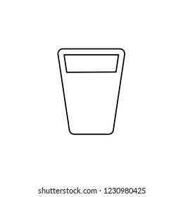 An Illustrated Icon Isolated on a Background - Cup Drink