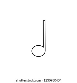 An Illustrated Icon Isolated on a Background - Crotchet