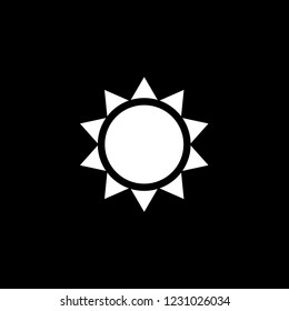 An Illustrated Icon Isolated on a Background - Star