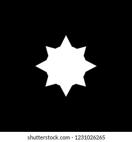An Illustrated Icon Isolated on a Background - Sunshine