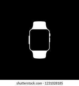 An Illustrated Icon Isolated on a Background - Smart Watch