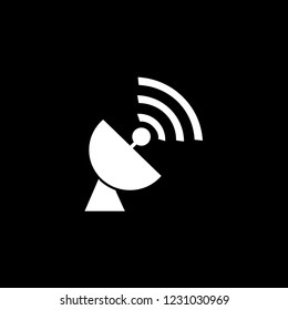 An Illustrated Icon Isolated on a Background - Radar