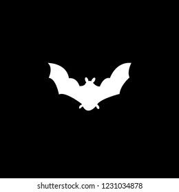 An Illustrated Icon Isolated on a Background - Bat