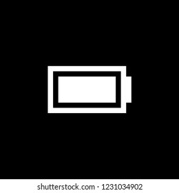 An Illustrated Icon Isolated on a Background - Battery
