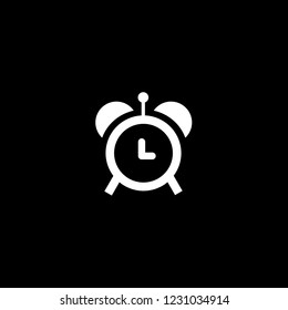 An Illustrated Icon Isolated on a Background - Alarm
