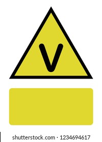 An Illustrated Icon Isolated on a Background - V