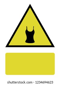An Illustrated Icon Isolated on a Background - Vest Top