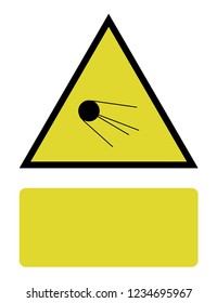 An Illustrated Icon Isolated on a Background - Sputnik
