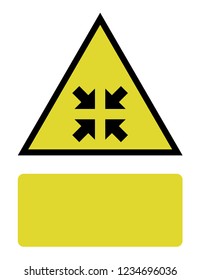 An Illustrated Icon Isolated on a Background - Shrink