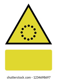 An Illustrated Icon Isolated on a Background - Round Loading