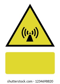 An Illustrated Icon Isolated on a Background - Radio Tower