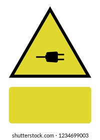 An Illustrated Icon Isolated on a Background - Plug