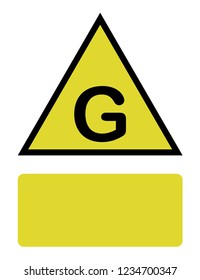 An Illustrated Icon Isolated on a Background - G