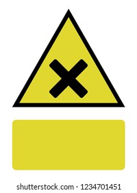 An Illustrated Icon Isolated on a Background - Cross
