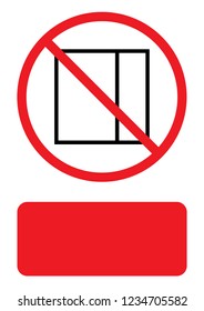 An Illustrated Icon Isolated on a Background - Web Wireframe Split Right