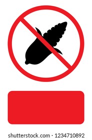 An Illustrated Icon Isolated on a Background - Sweet corn