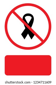 An Illustrated Icon Isolated on a Background - Ribbon