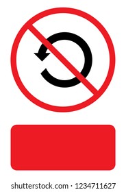 An Illustrated Icon Isolated on a Background - Refresh Back