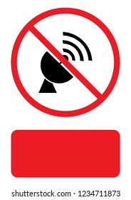 An Illustrated Icon Isolated on a Background - Radar