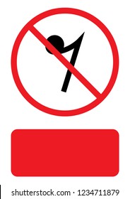 An Illustrated Icon Isolated on a Background - Quaver Rest