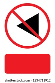 An Illustrated Icon Isolated on a Background - Play Back