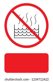 An Illustrated Icon Isolated on a Background - Hot Liquid