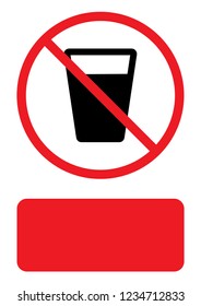 An Illustrated Icon Isolated on a Background - Cup Drink