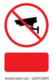 An Illustrated Icon Isolated on a Background - Closed Circuit Television Camera