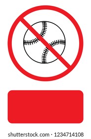 An Illustrated Icon Isolated on a Background - Baseball