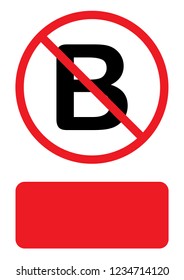 An Illustrated Icon Isolated on a Background - B