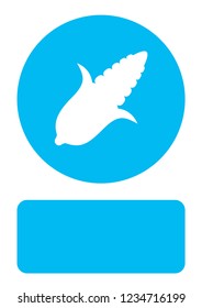 An Illustrated Icon Isolated on a Background - Sweet corn