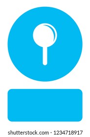 An Illustrated Icon Isolated on a Background - Lollipop