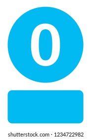 An Illustrated Icon Isolated on a Background - 0