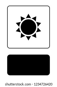 An Illustrated Icon Isolated on a Background - Star