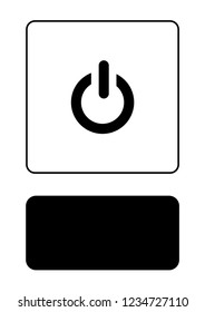 An Illustrated Icon Isolated on a Background - Power