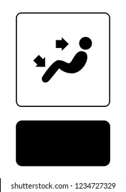 An Illustrated Icon Isolated on a Background - Foot well and Face Fans