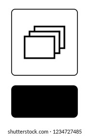 An Illustrated Icon Isolated on a Background - Layers