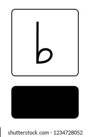 An Illustrated Icon Isolated on a Background - Flat