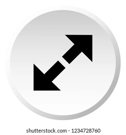 An Illustrated Icon Isolated on a Background - Zoom In