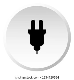 An Illustrated Icon Isolated on a Background - Universal Plug