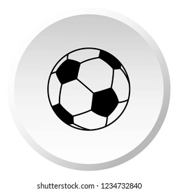 An Illustrated Icon Isolated on a Background - Soccer Ball