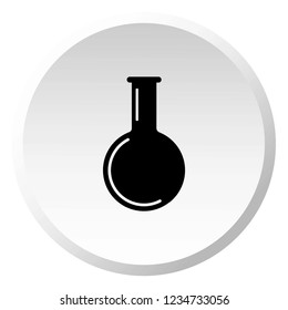 An Illustrated Icon Isolated on a Background - Scientific Vial