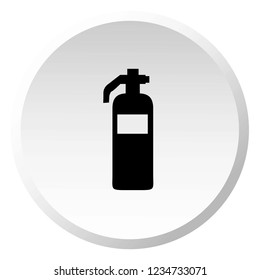 An Illustrated Icon Isolated on a Background - Safety Fire Extinguisher